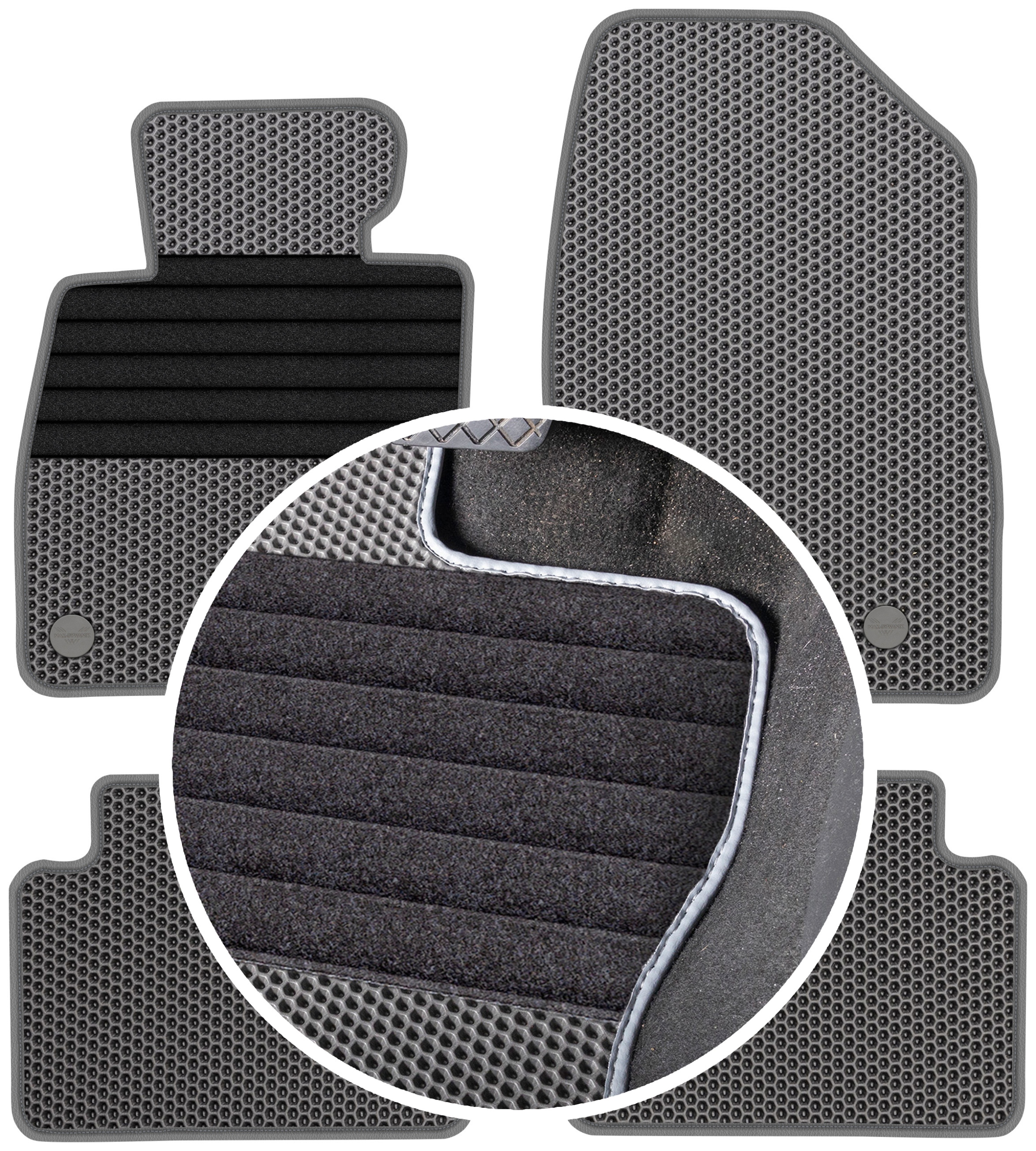 Mazda 6 III kombi 2013- Gumové stěrače pro vůz Eva