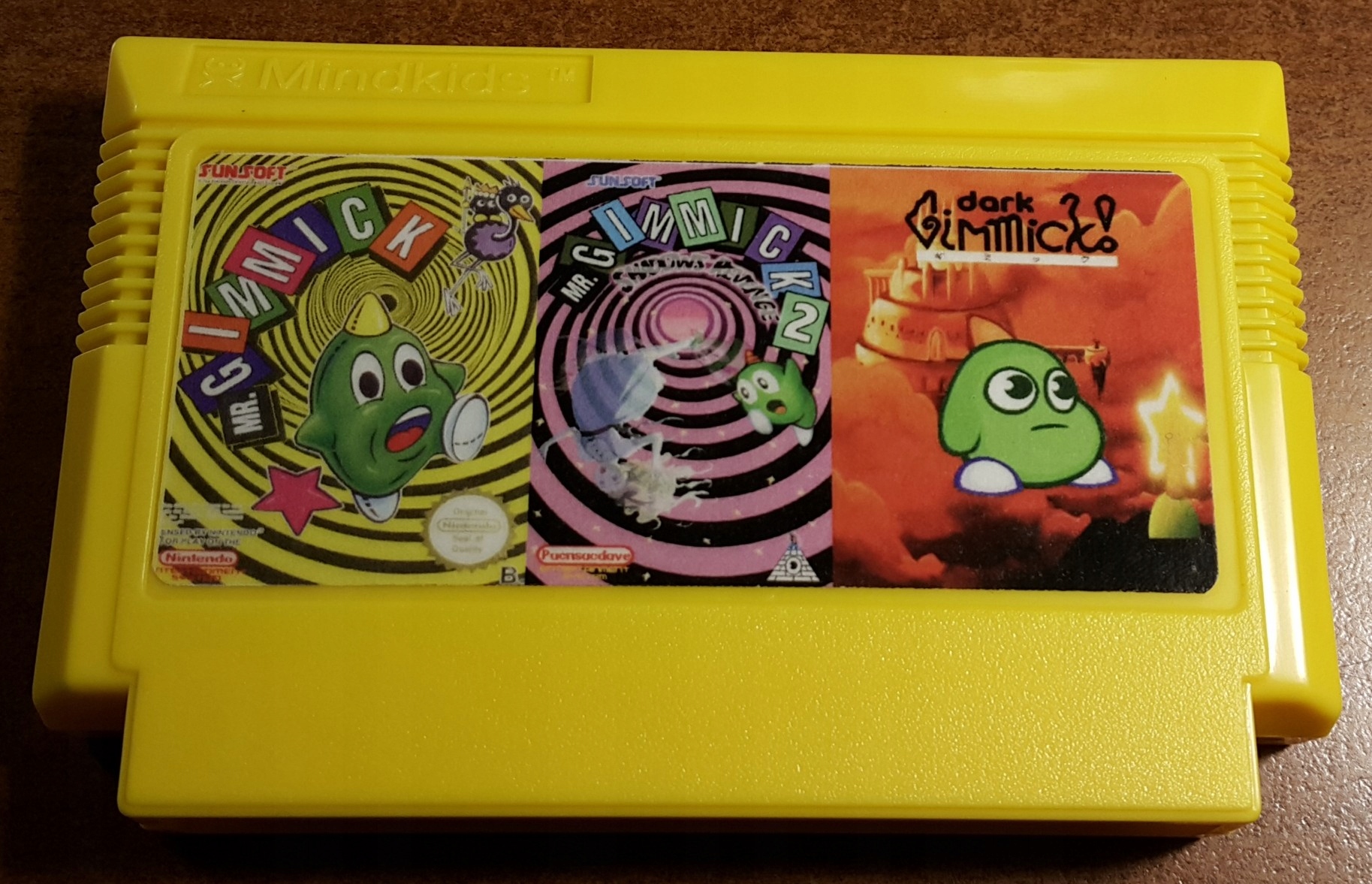 Kartridż Pegasus Famicom NES Gimmick 1 + 2 + Dark