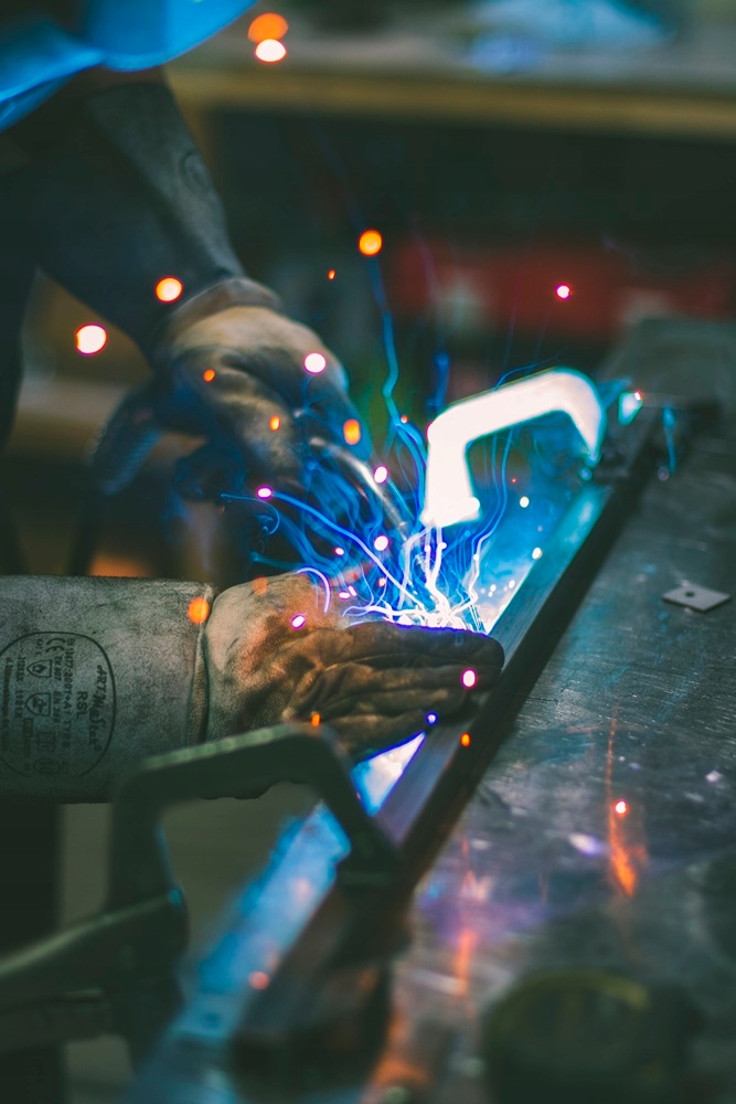 konsola metal biała czarny blat Loft 80x80x25 cm toaletka Głębokość mebla 25 cm