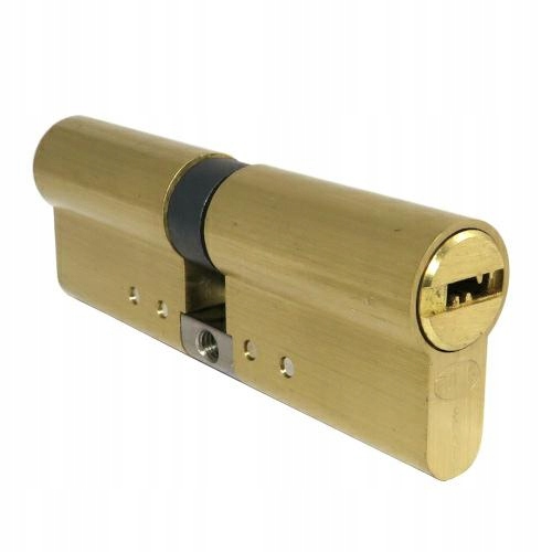 Dveřní vložka mosazná saténová 90-45 x 45 mm