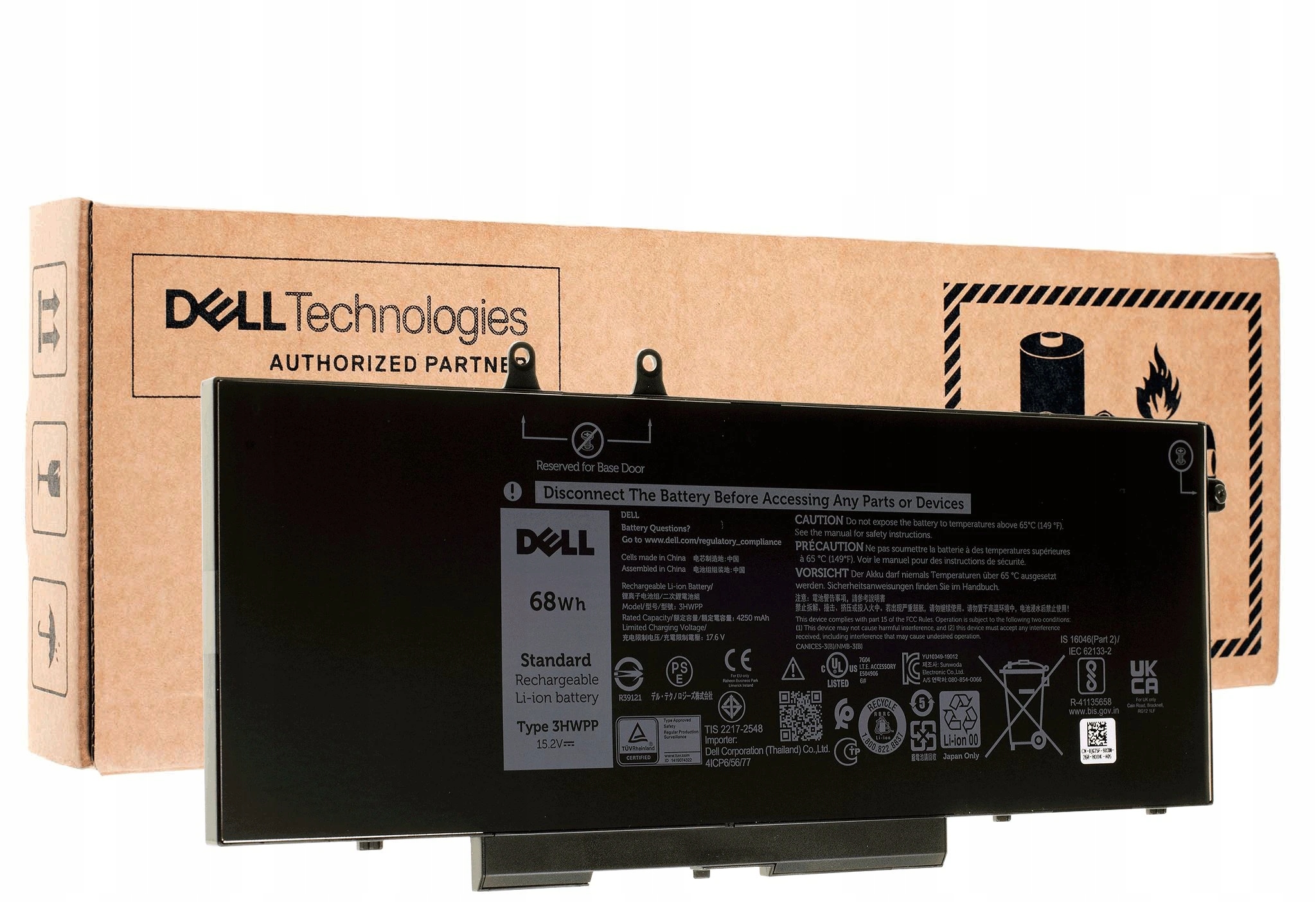 Originál Batéria Dell 01VY7F Precision 3541, 3551, 3550