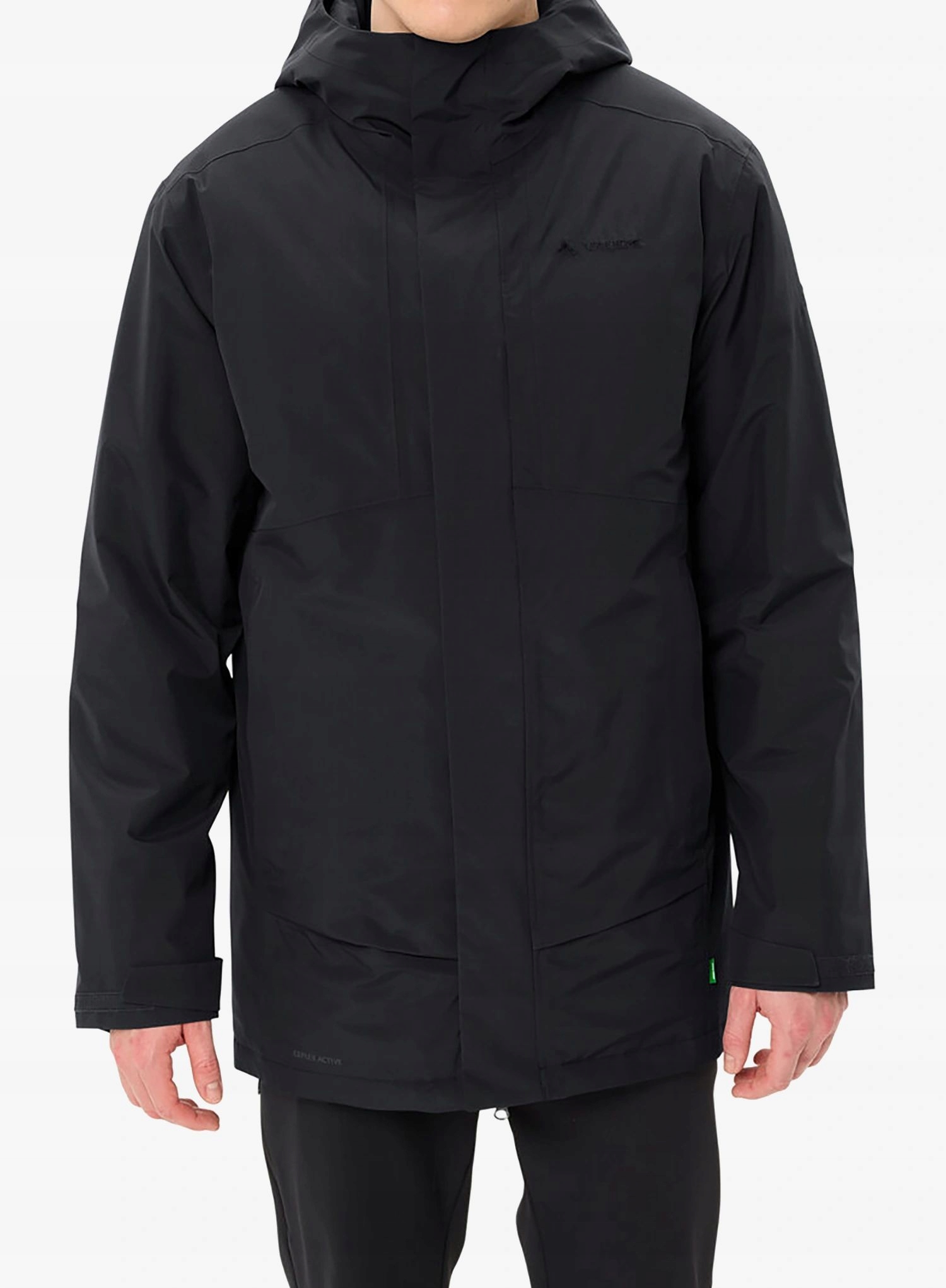 Zateplená bunda Vaude Rosemoor Padded Parka černá, velikost M