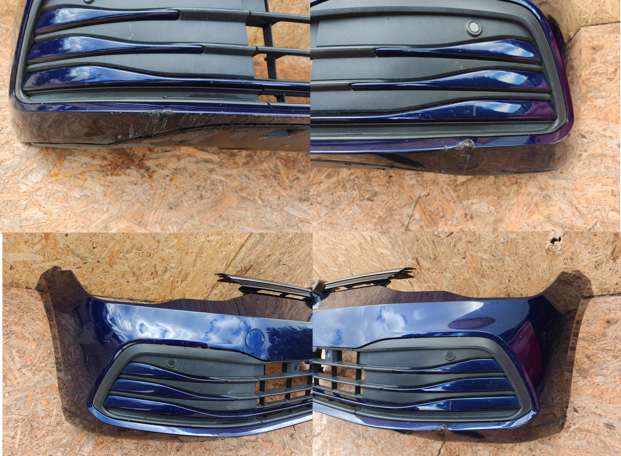 complete front VW GOLF 8 VIII 1,0 TSI DSG AUTOMAT bonnet fender bumper