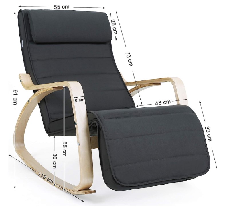 FOTEL BUJANY Z PODKŁOKIETNIKAMI DREWNO BRZOZOWE Głębokość mebla 48 cm