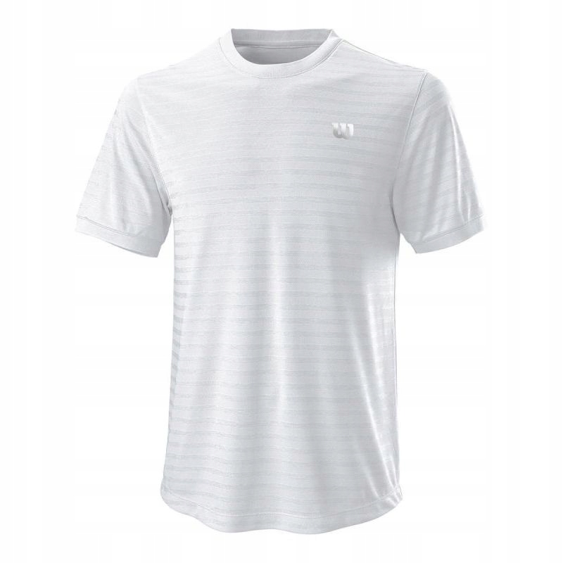 Koszulka Męska Wilson Stripe Crew White XXL