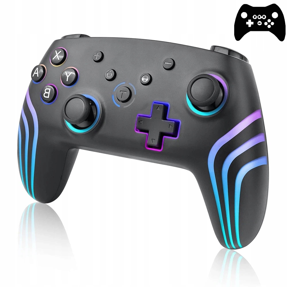 Bezdrátový Ovladač Ps Rgb Funkce Turbo Programovatelné Tlačítka 800 Mah