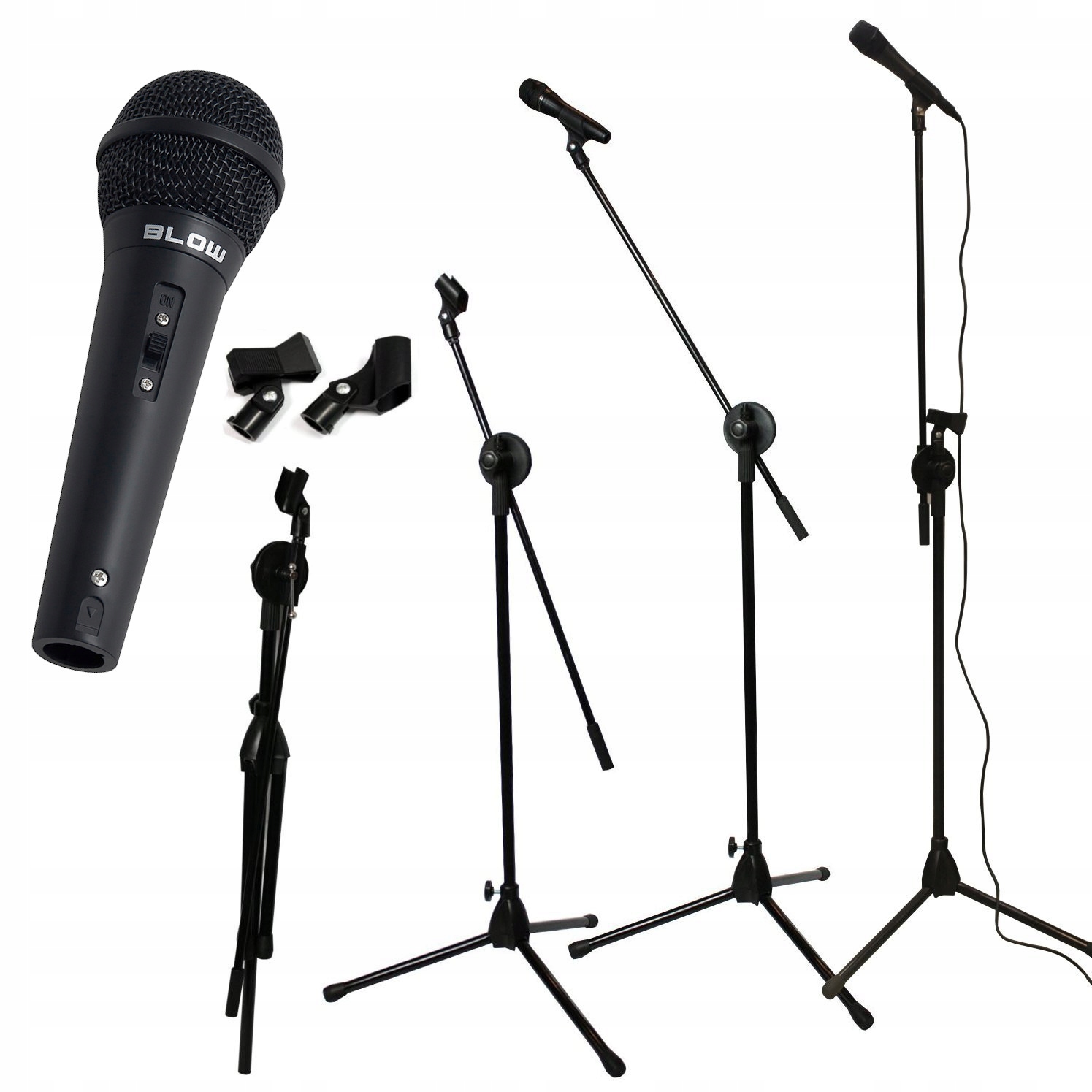 

statyw mikrofon dynamiczny wokal muzyka