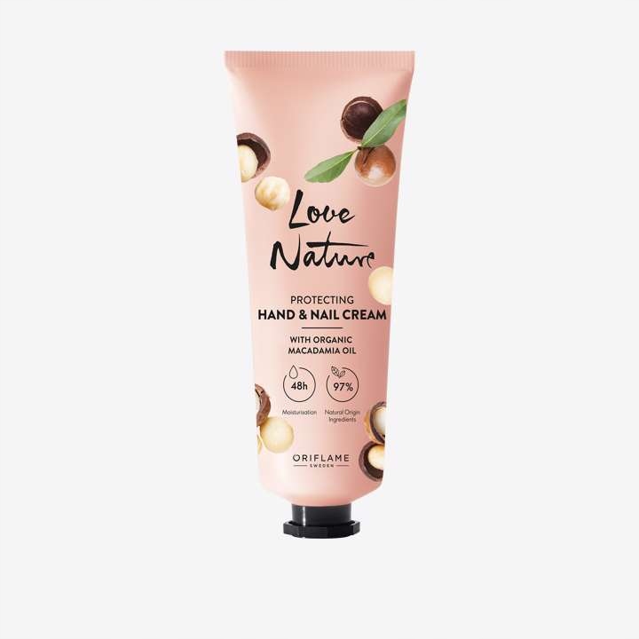 

Oriflame Krem do rąk Love Nature z olej. makadamia