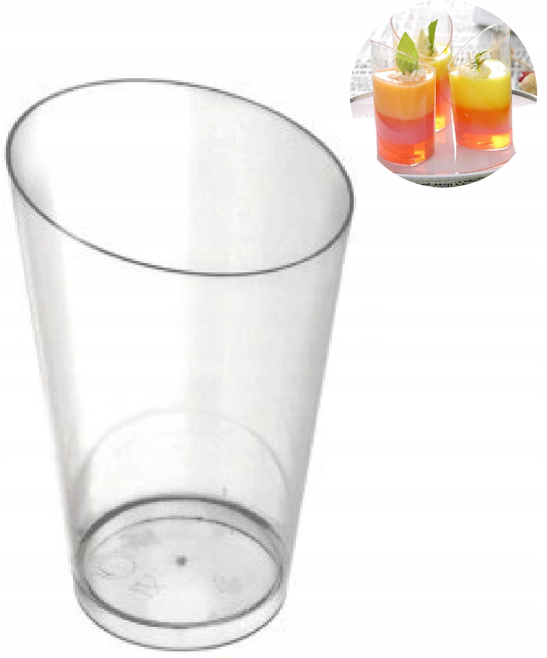

Pucharki Na Przekąski kubeczki deser 75ml 24szt