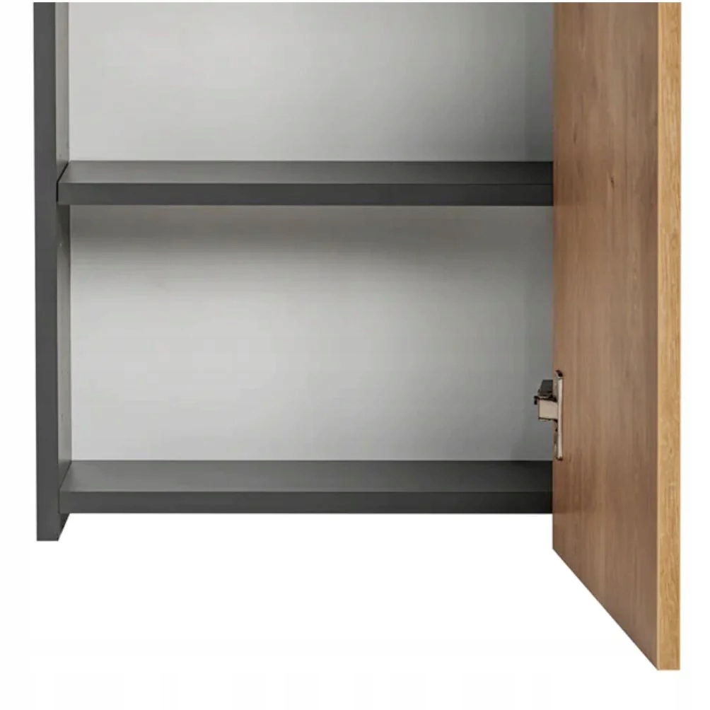 Szafka Łazienkowa 40cm Wisząca Dąb Hamilton MONAKO Szerokość mebla 40 cm