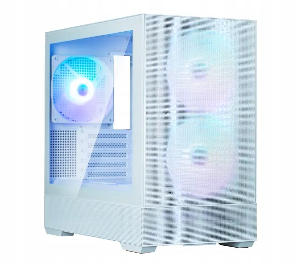 Zalman skříň P30 Air White miniT 3x140mm fan Argb Usb 3.0 Usb-c t