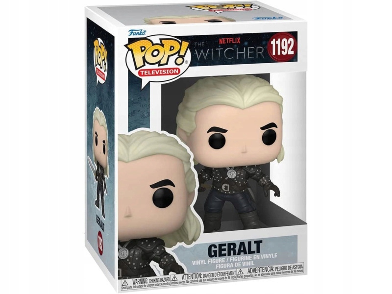 Figurka Funko Pop! TV: The Witcher Geralt • Cena, Opinie - Allegro