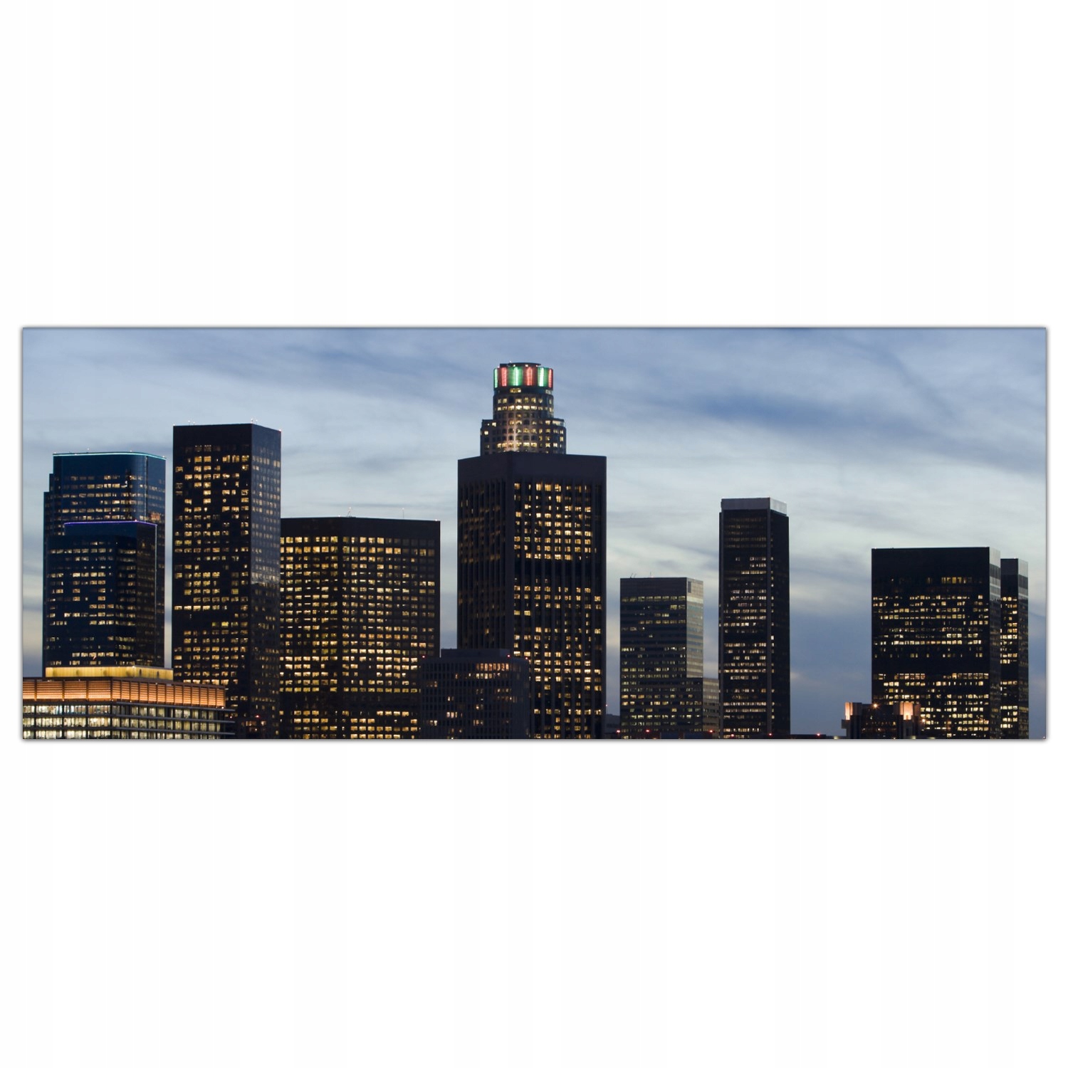 

Hartowany Obraz Szklany Los Angeles Miasto 125x50