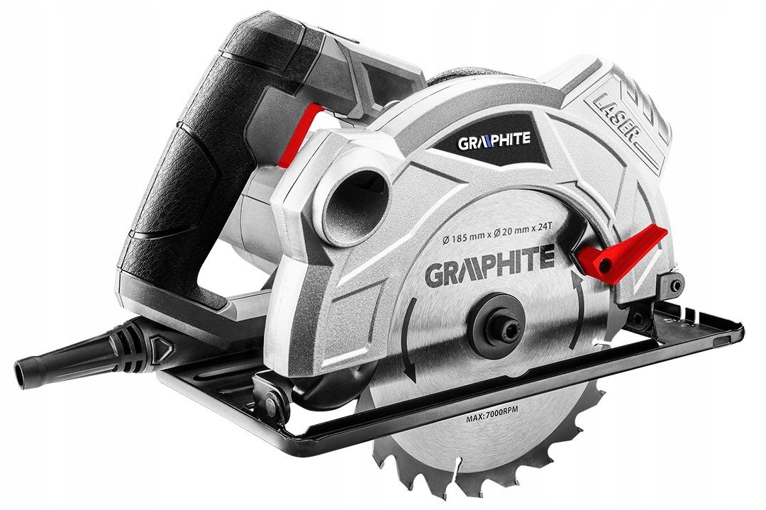 GRAPHITE PIŁA PILARKA TARCZOWA 58G492 1500W 185mm Zasilanie sieciowe