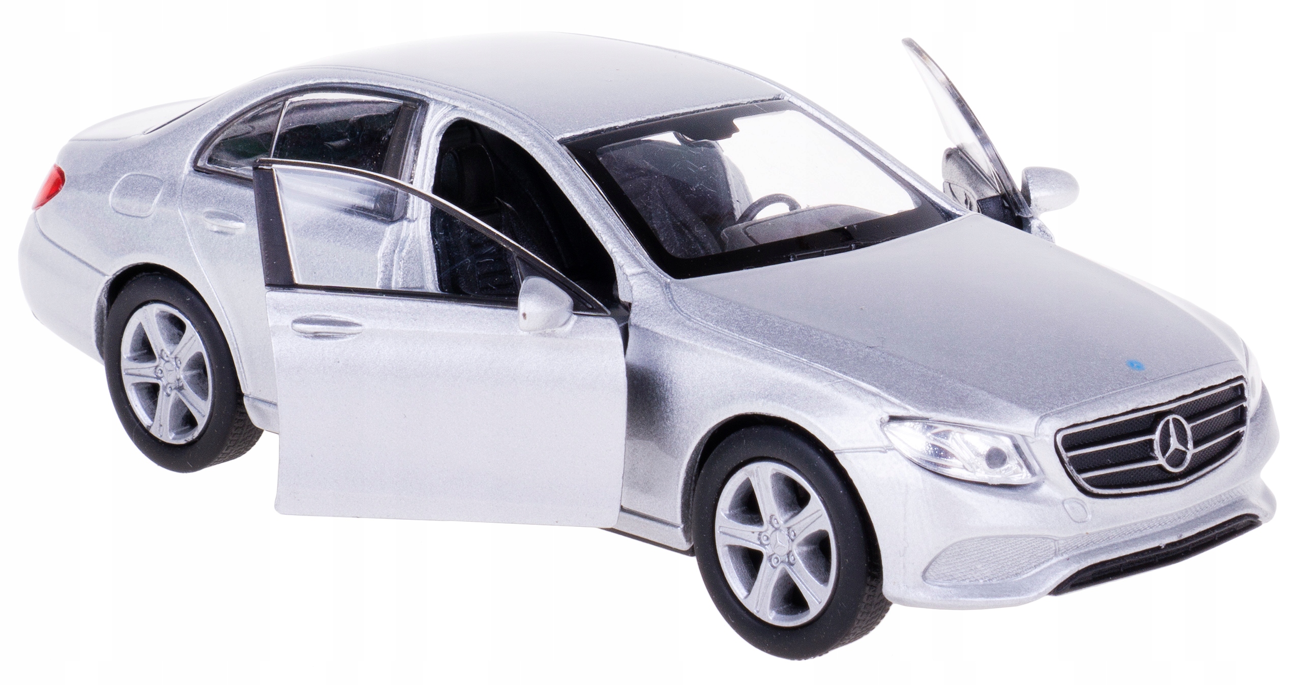 2016 MERCEDES-BENZ E-CLASS MODEL WELLY 1:34 SREBRNY