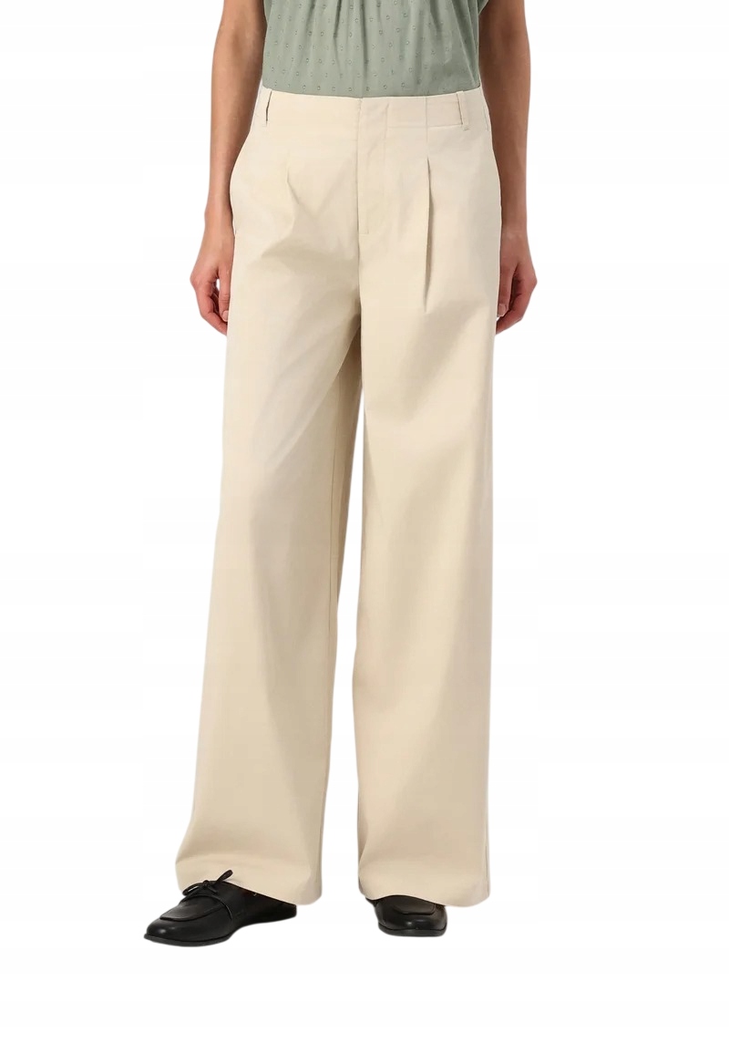 Only Onltanny Pleat Wide Pant Kalhoty