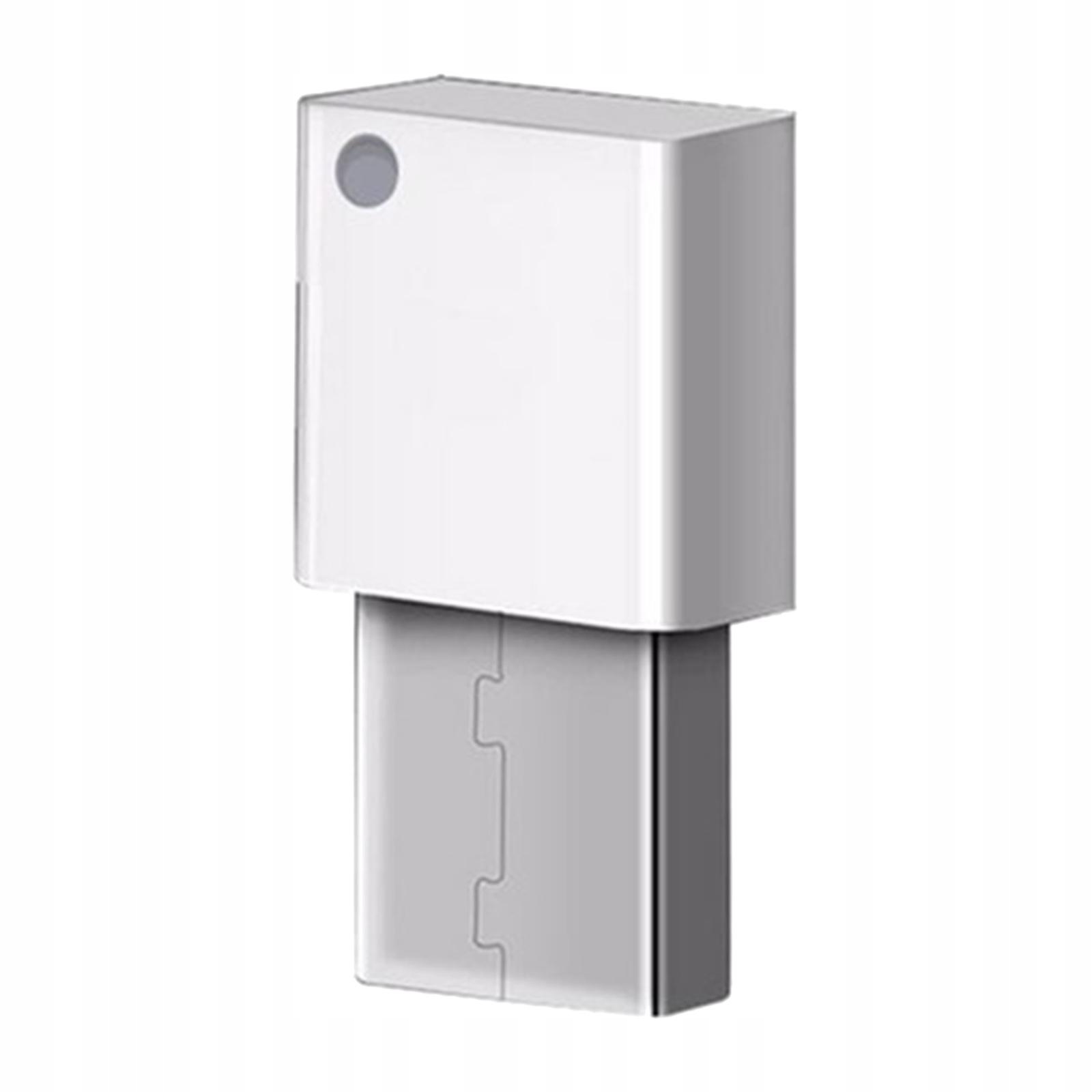 Adapter USB Bluetooth 5.0 Mini, bezprzewodowy, biały