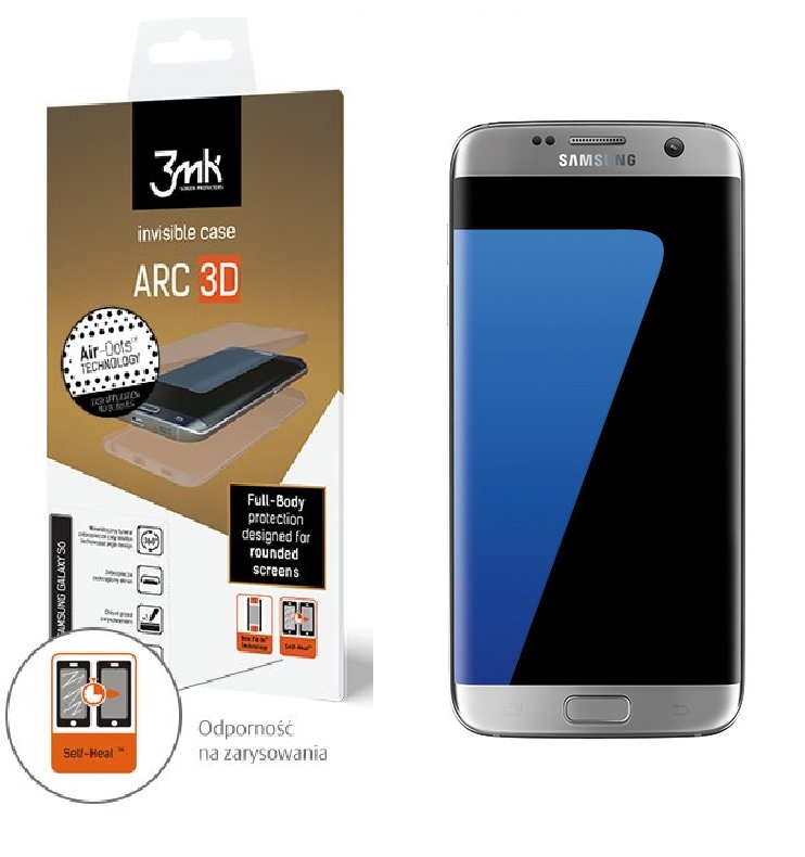 

Folia 3MK Arc 3D do Samsung Galaxy S7 Edge