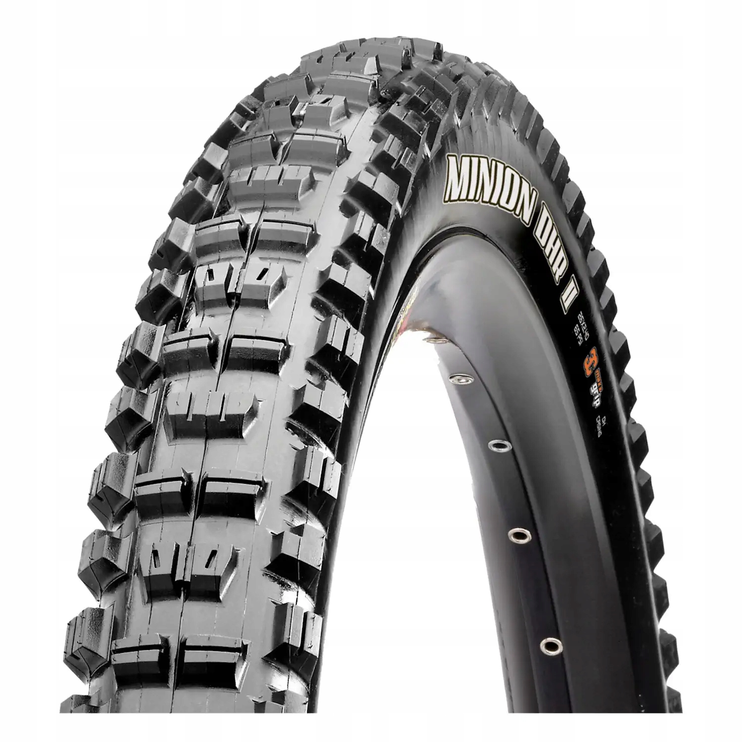 Opona rowerowa bezdętkowa drutowa Maxxis Minion Dhr II 29x2,40WT 60x2TPI
