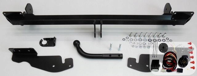 HAK HOLOWNICZY+MODUŁ+WIĄZ.CITROEN C4 PICASSO+GRAND Wiązka w zestawie 7 PIN z modułem