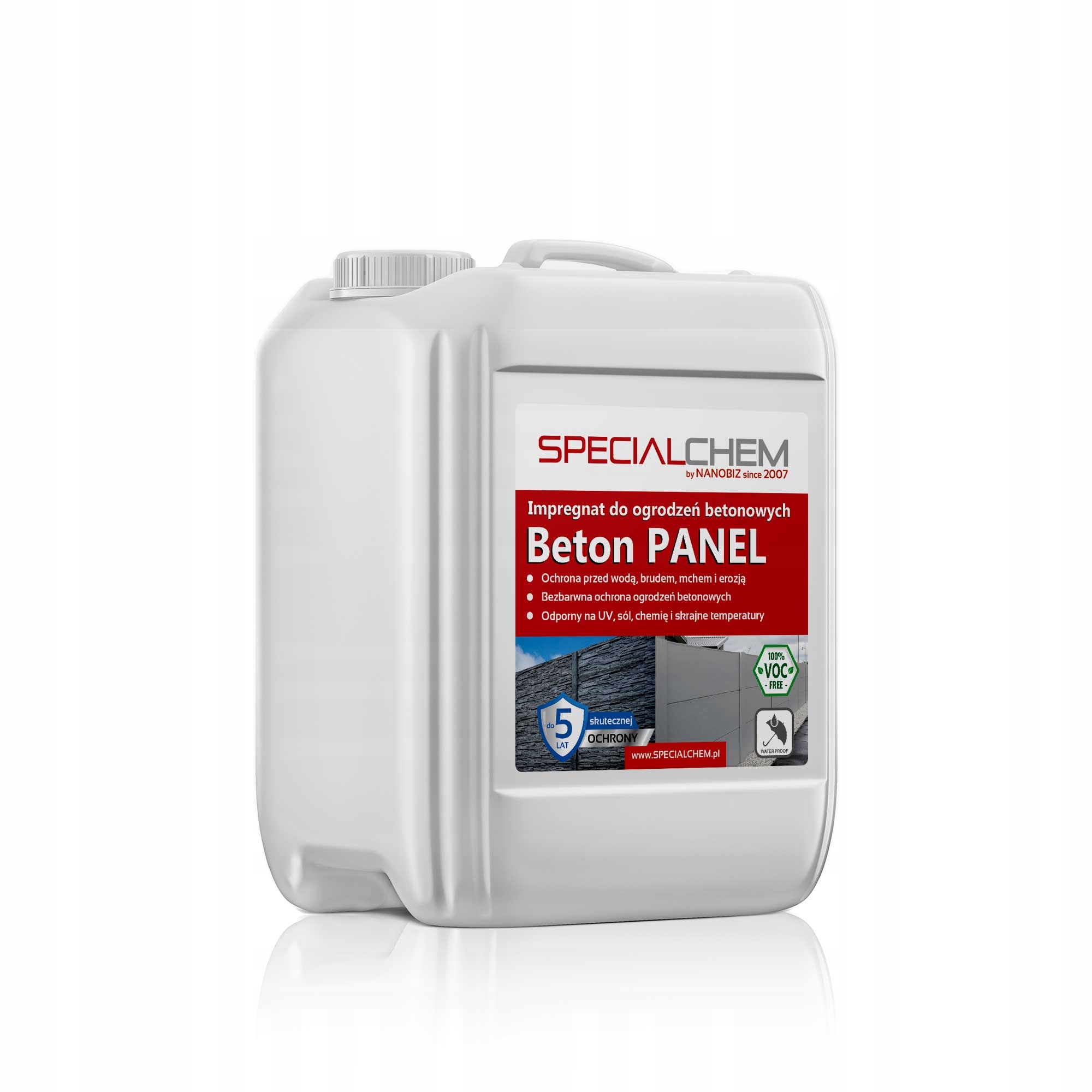 Přípravek na oplocení z betonu 10 l Specialchem Beton Panel Ochrana do 5 let