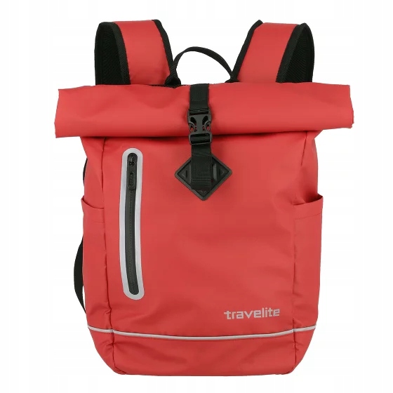 Travelite Batoh Travelite Roll-Up, voděodolný, červený