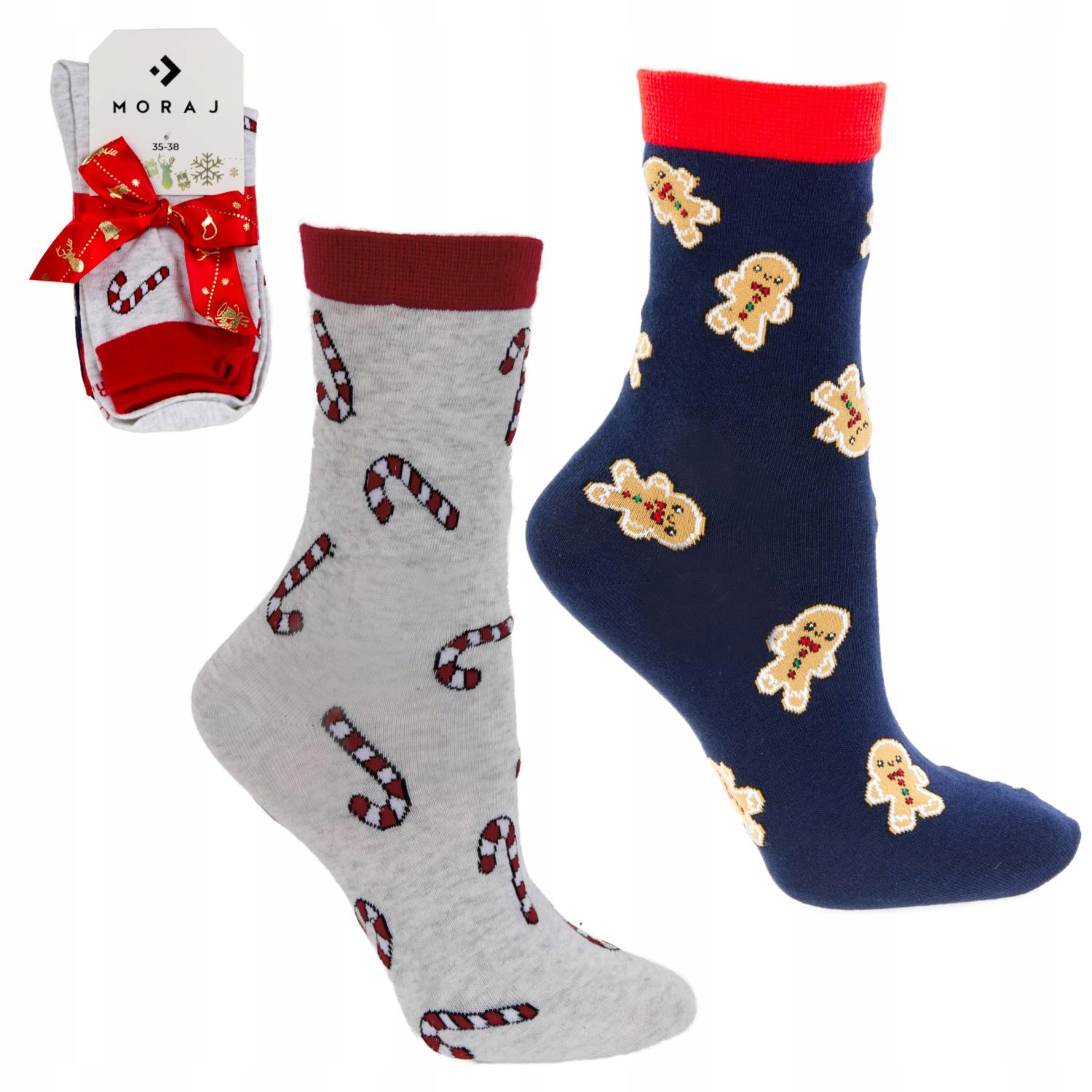 

Skarpetki Świąteczne Moraj 2 pary 35-38