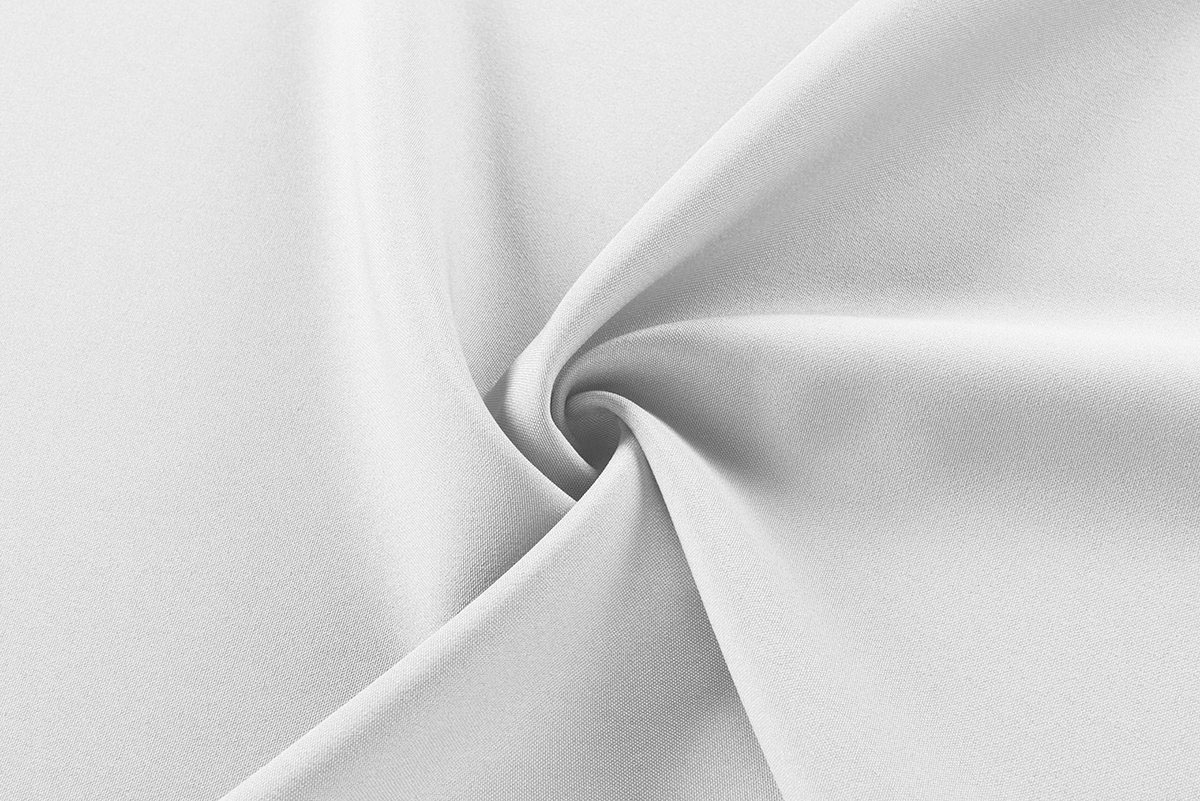 

Mg Tkanina zasłonowa Strecz 1 Biała 130cm polski