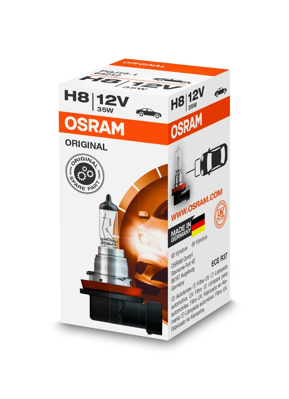Żarówka Osram H8 Original (1 sztuka)