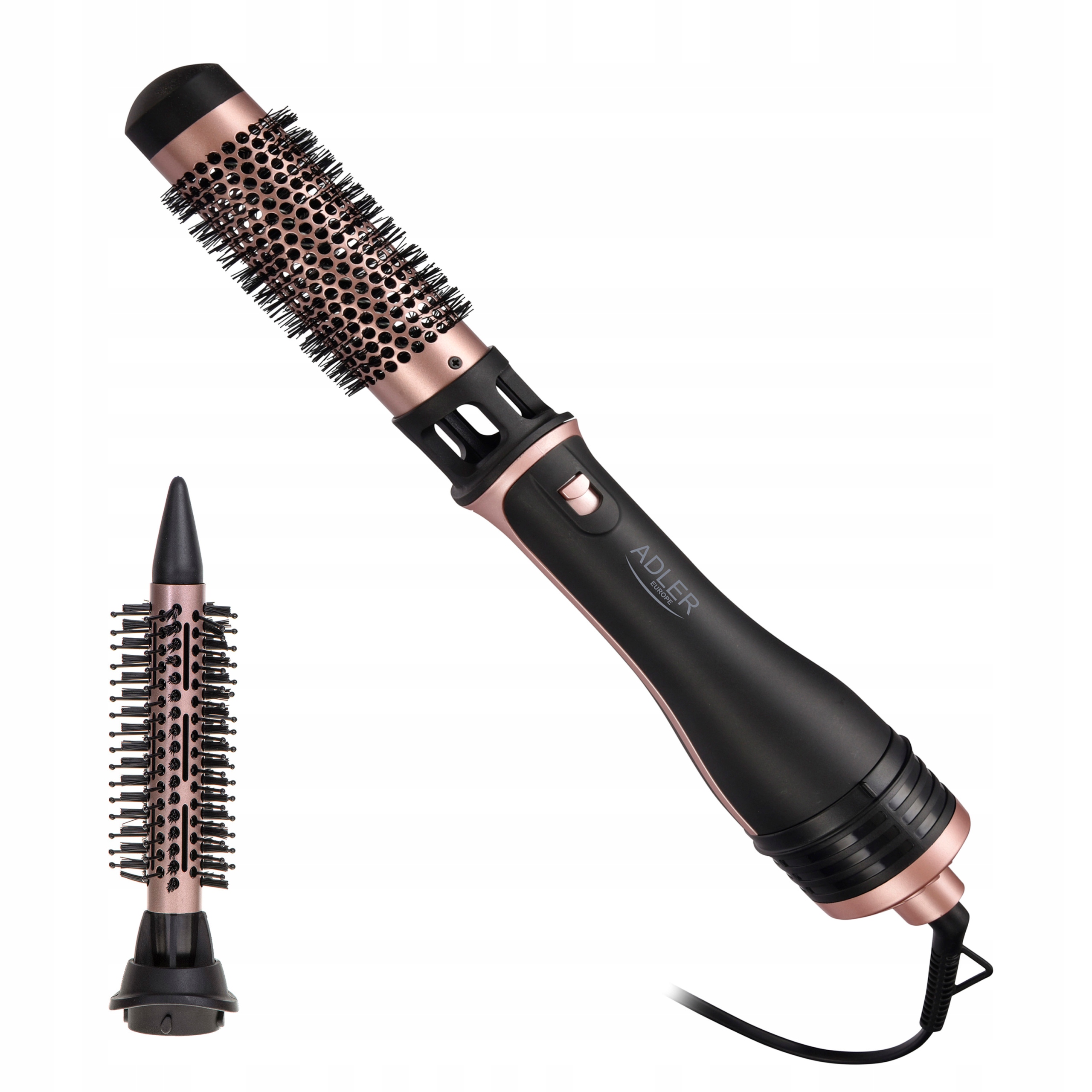 Adler Hair Styler Ad 2026, Number of heating levels 2, 1200 W, Black
