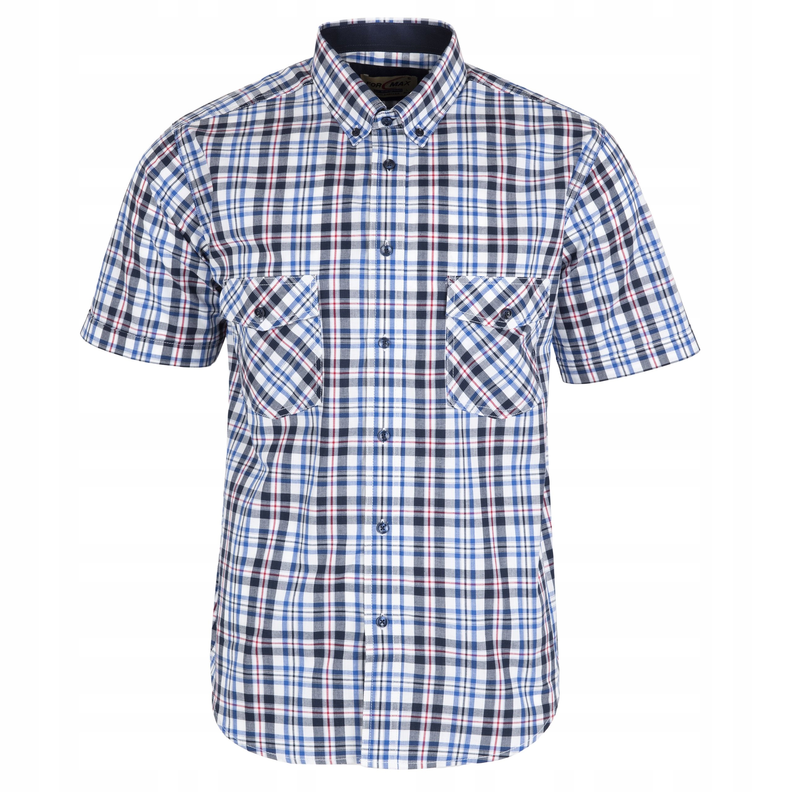 

Koszula Męska Kratka Bawełna XL 42/43 FS136KR