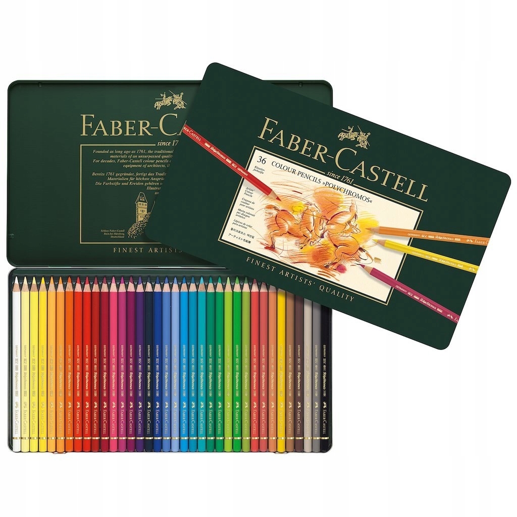 Sada pastelek Polychromos Faber-Castell 36 kol