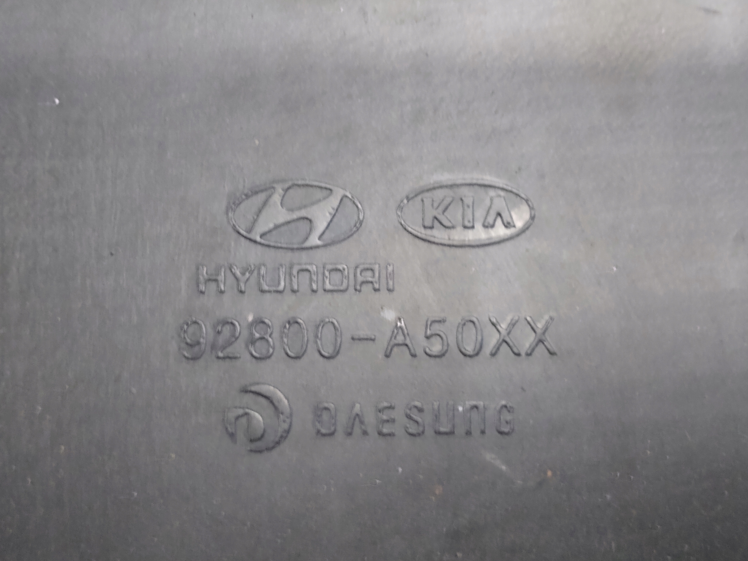 light lighting cabs 92800-A50XX KIA CEED GT