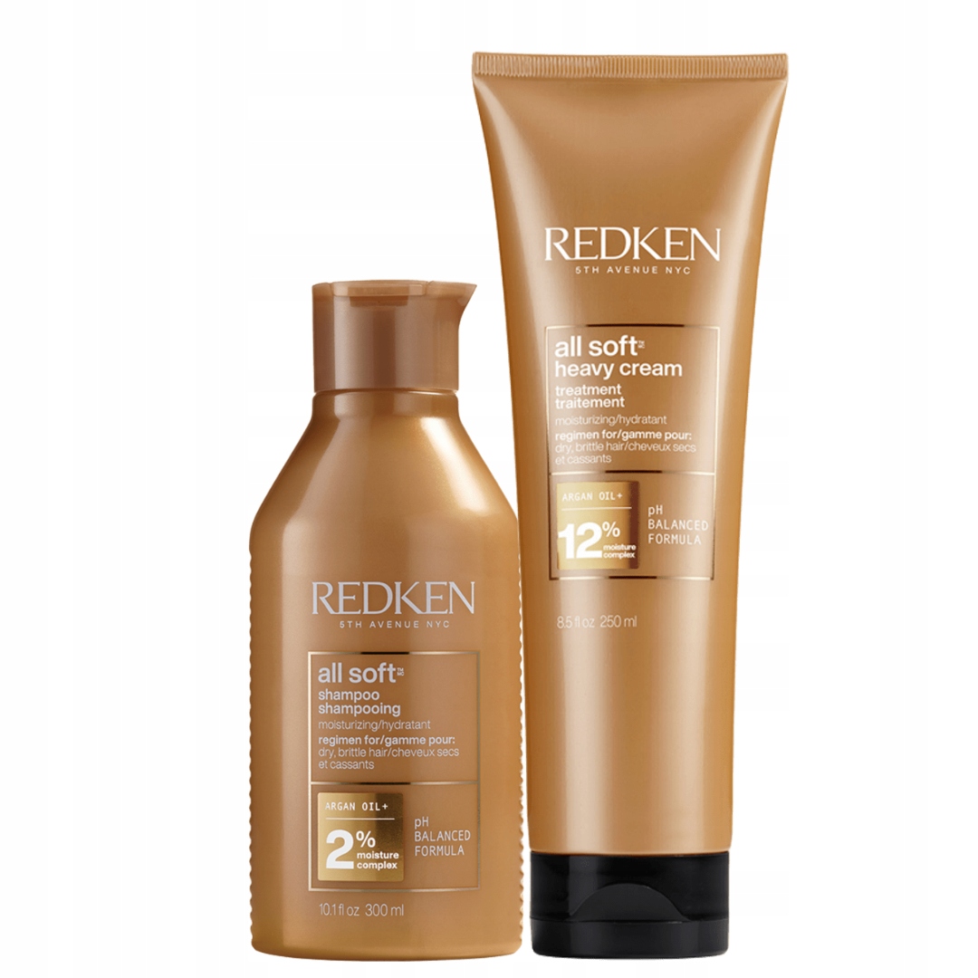 Redken All Soft hydratační sada šampon a krému pro suché vlasy