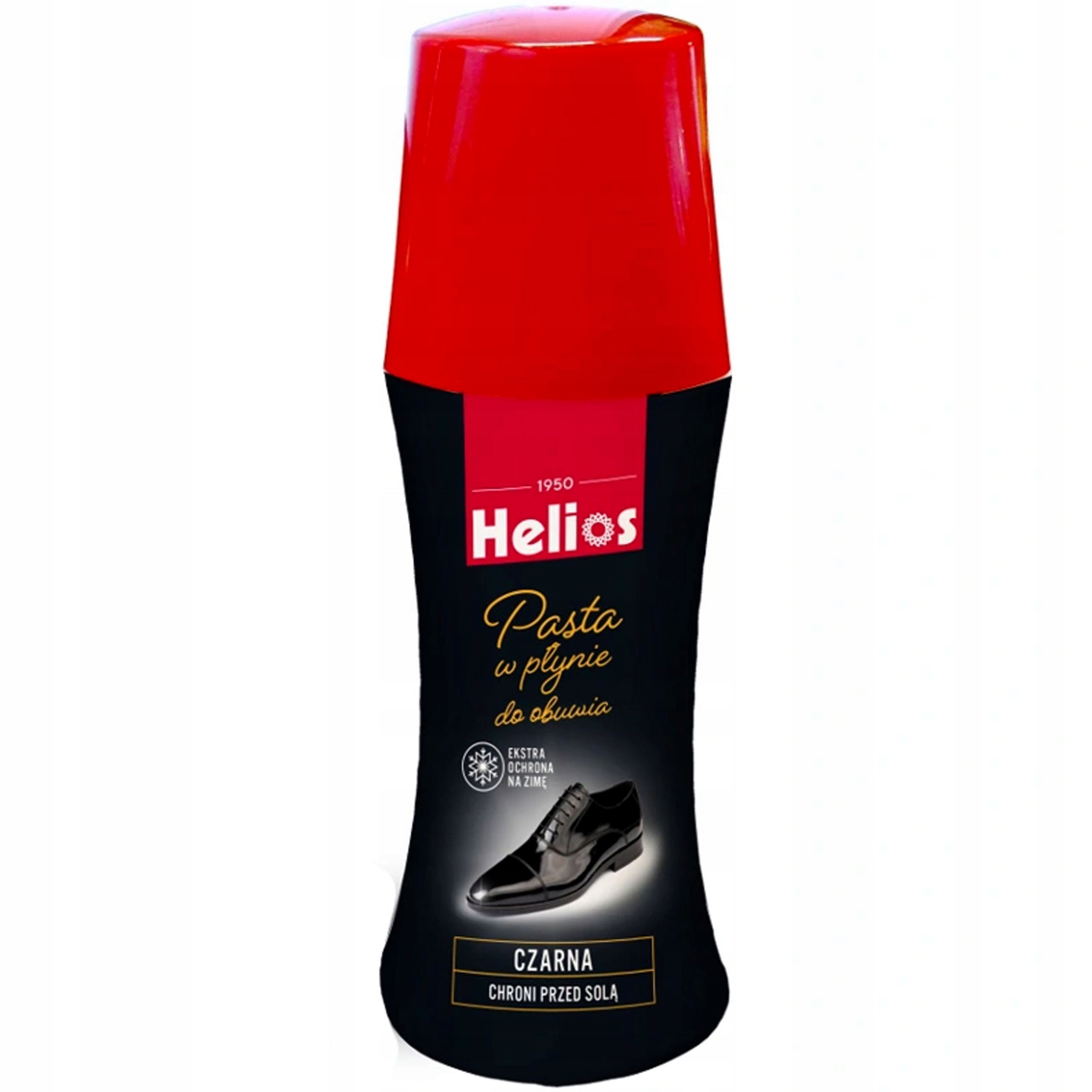 Helios pasta w płynie do obuwia czarna 60ml