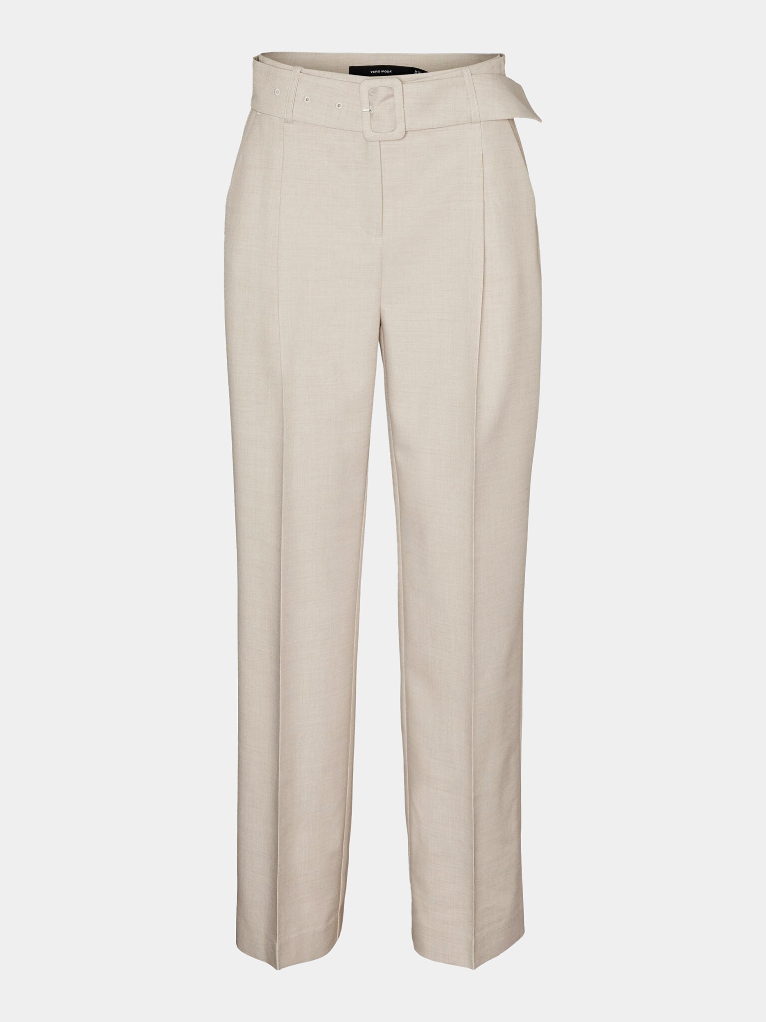 Vero Moda Damskie Spodnie Materiałowe Vero Moda-10304626 Vmnancy Silver Lin