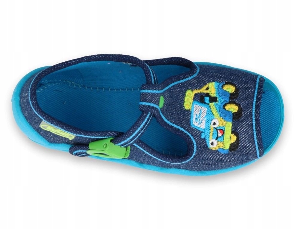 Befado 217P107 SNAKE kapcie chłopięce zapinki r.20 Kod producenta 217P107