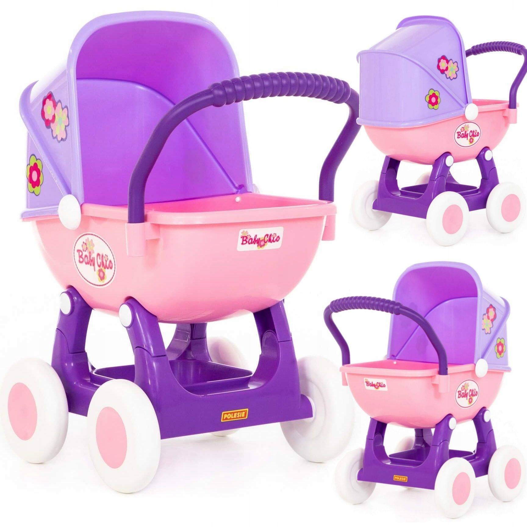 

Wózek Dla Dużych Lalek Gondola Arina 49 cm