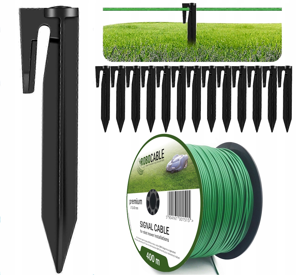 Kabel pro omezení sekačky Sada 400 m Robocable 3,4 mm