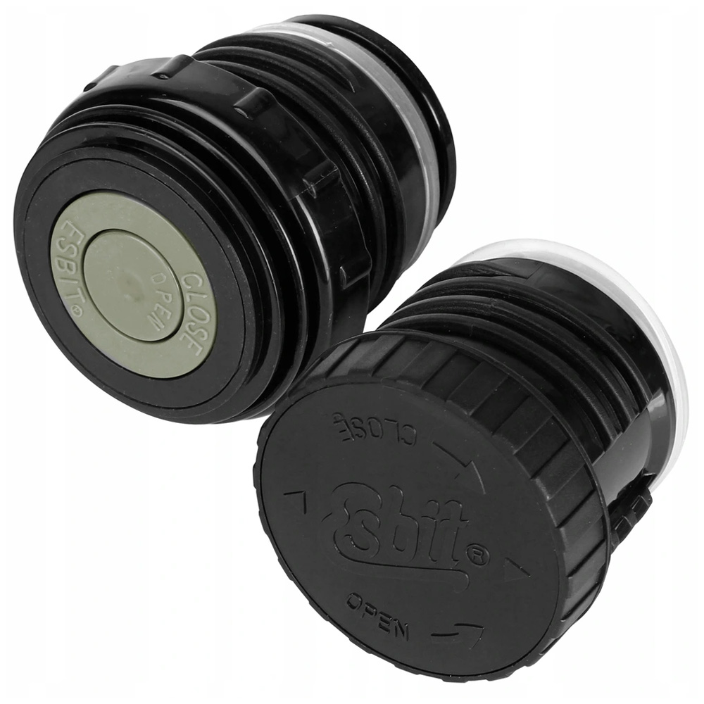 TERMOS ESBIT PRÓŻNIOWY STALOWY NA KAWĘ HERBATĘ VACUUM 1L OLIWKOWY Kolor dominujący zielony