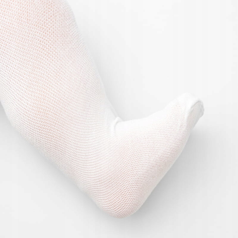 Białe rajstopy chrzest wiosna - cienka bawełna lato 62 -74 Kolor dodatkowy biały