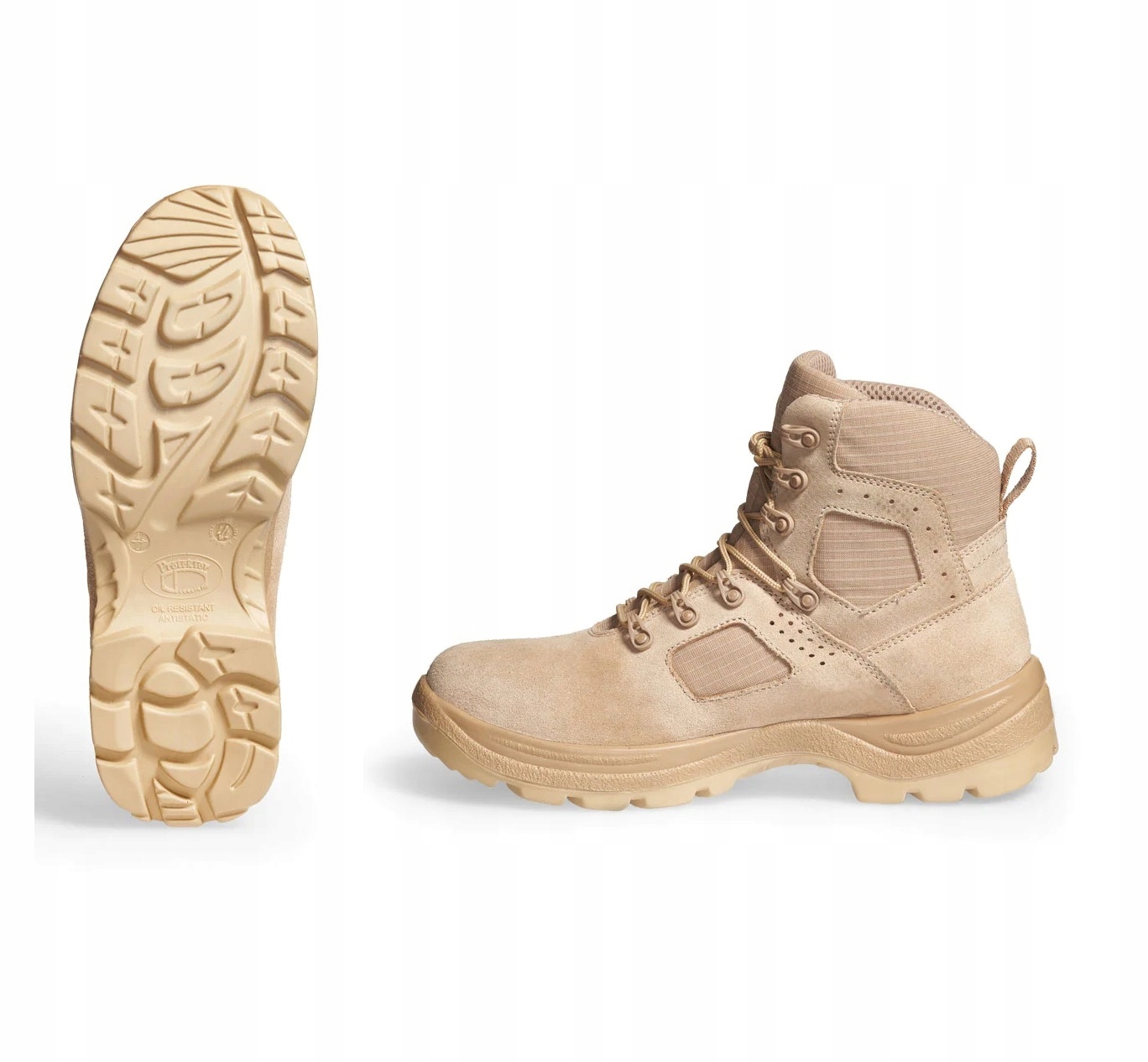 Vojenské taktické boty Protektor Cross Beige