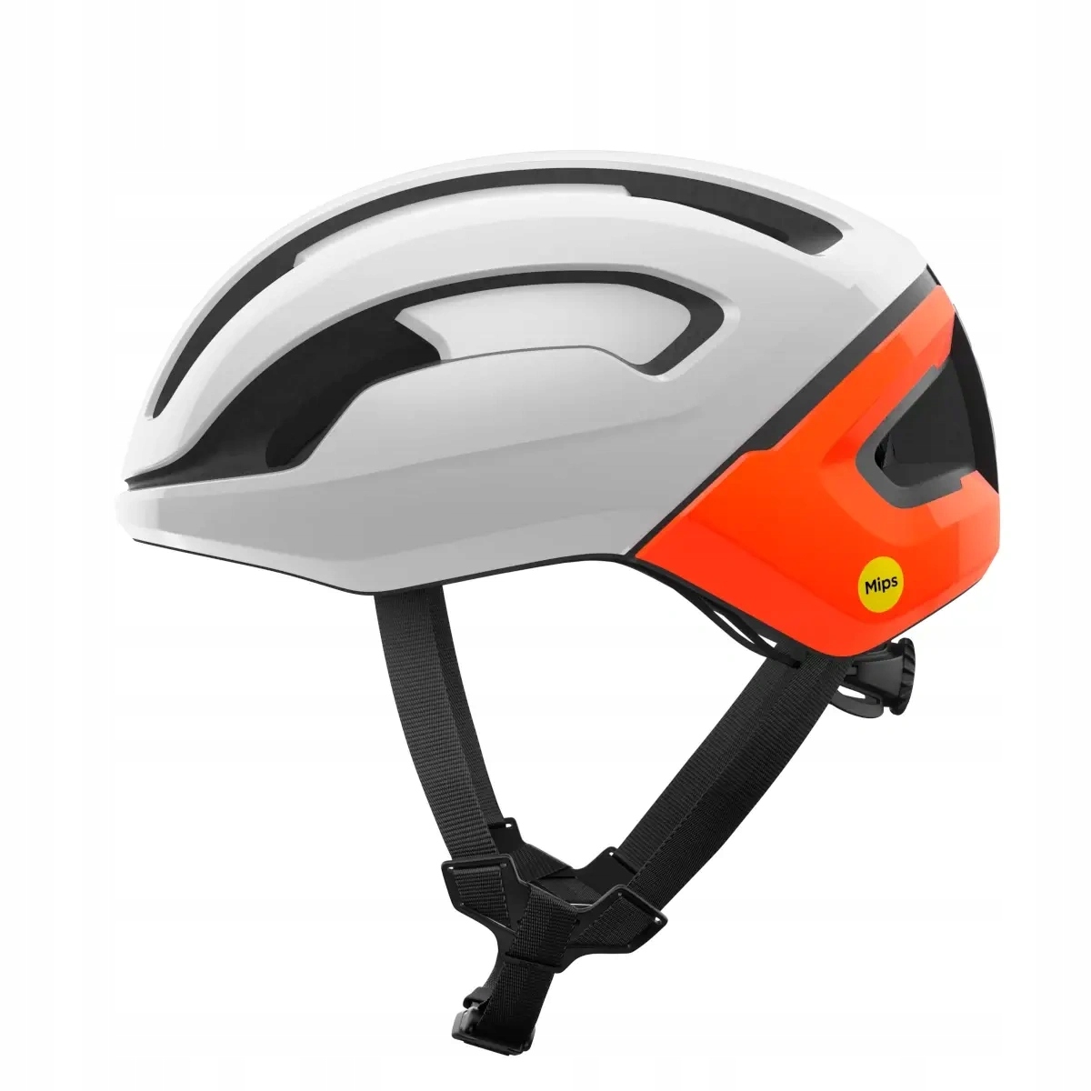 Kask rowerowy Poc Omne Air Mips rozm. L 56-61 cm biały orange sezon 2026