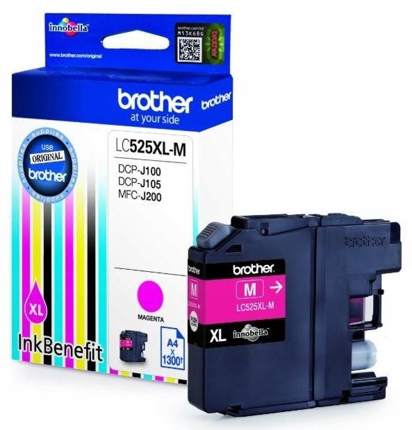 

Tusz Brother DCP-J105 DCP-J100 DCP-J200 LC525XLM