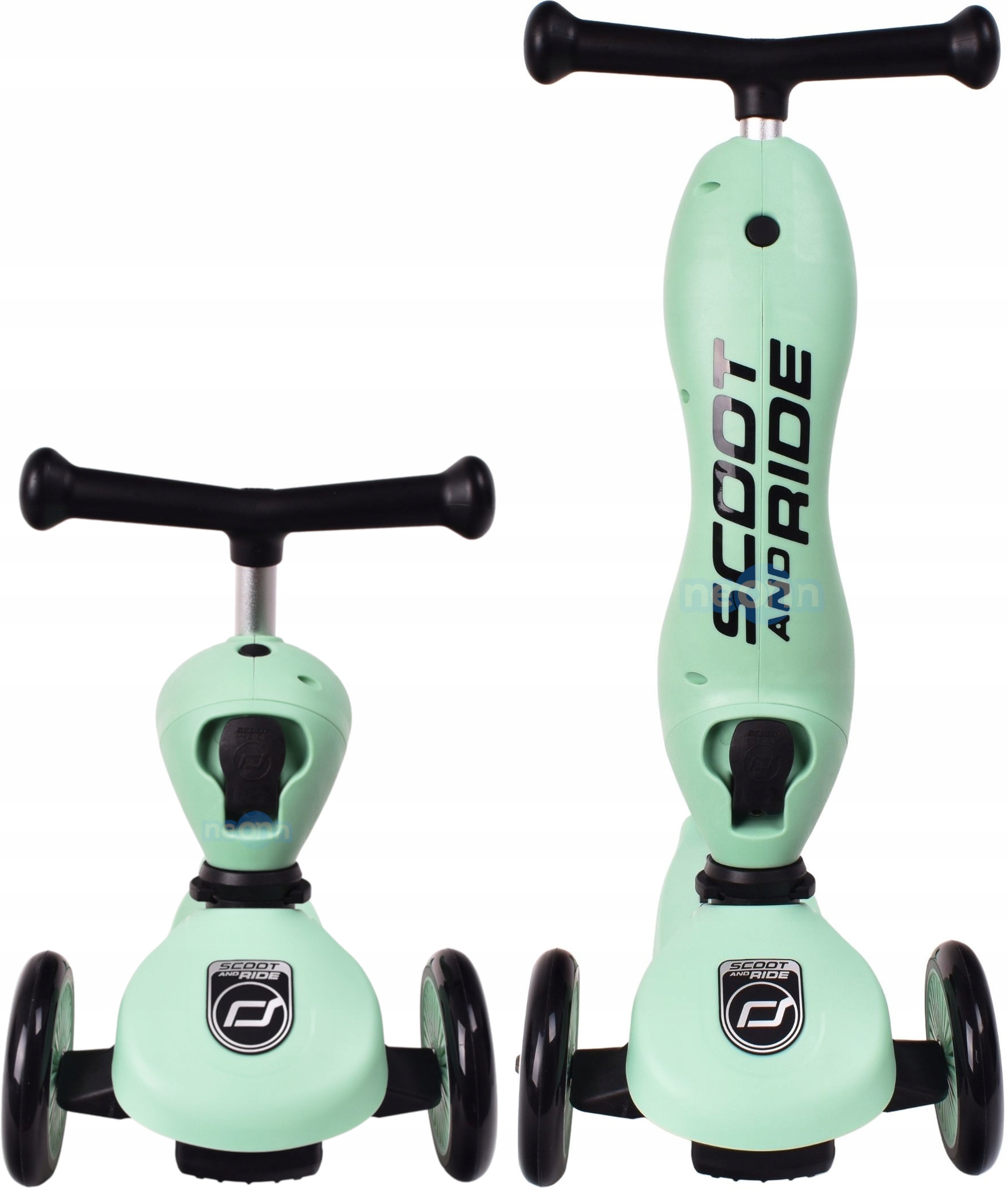 SCOOT AND RIDE HIGHWAYKICK 1 HULAJNOGA JEŹDZIK 2W1 Amortyzacja przód