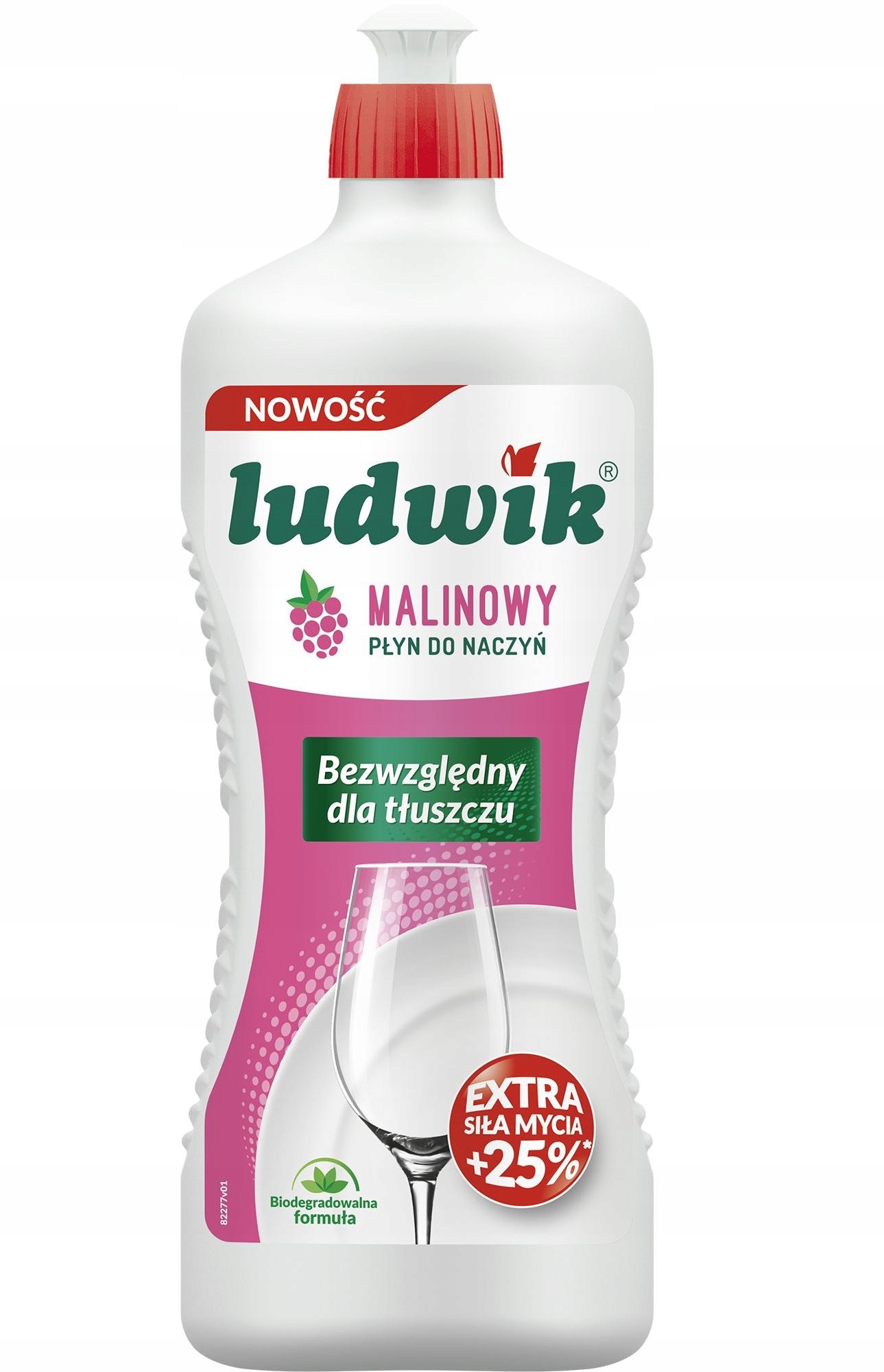 

Ludwik Płyn Do Mycia Naczyń Malinowy 900 G