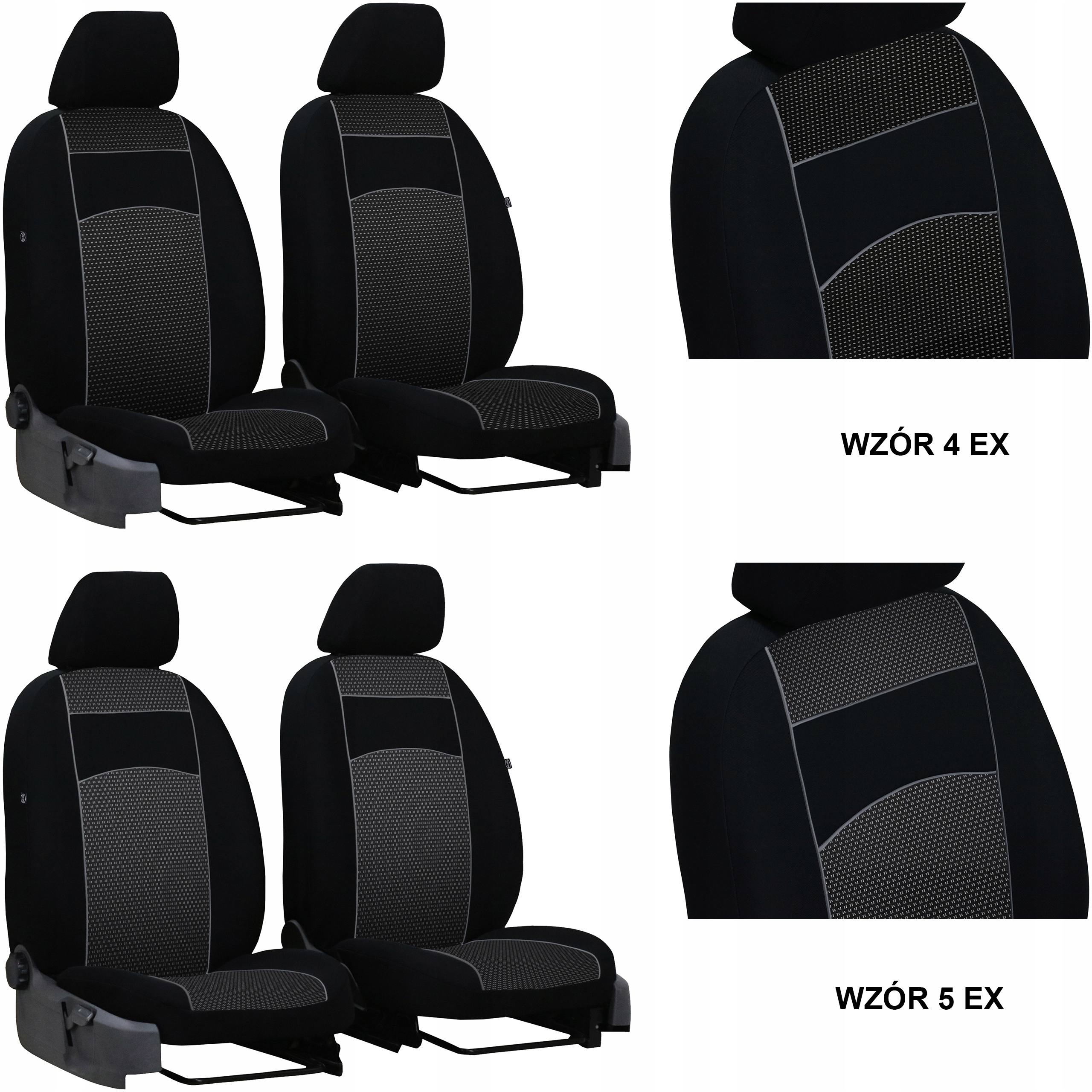 GRUBE POKROWCE MIAROWE PRZODY DO FIAT PUNTO EASY Producent Pok-ter