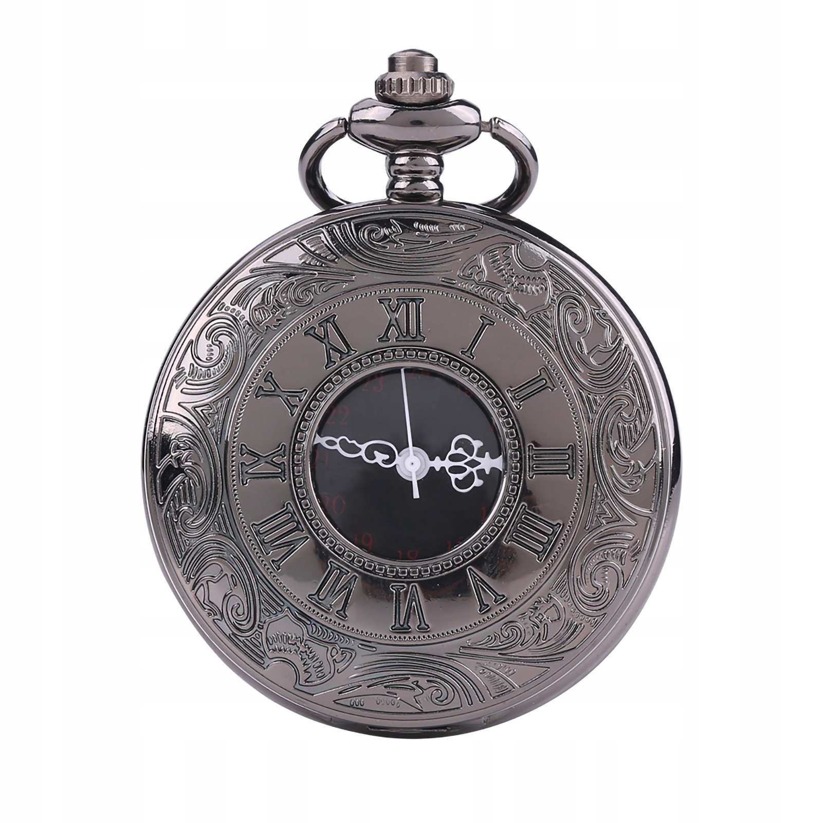 ZEGAREK KIESZONKOWY CZARNY GŁADKI 12H 1.8CAL Rodzaj analogowe