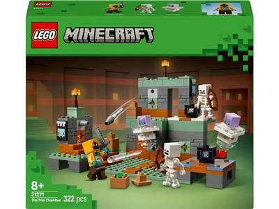 Klocki LEGO Minecraft Komnata prób 21271 - 322 elementy 8 lat +