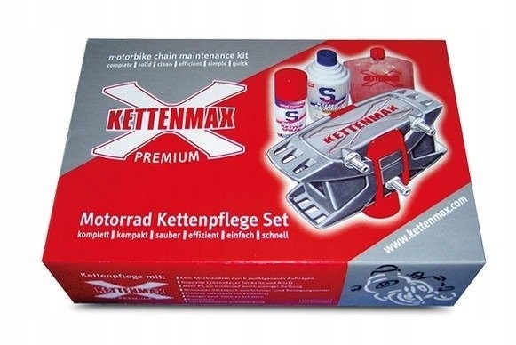 S100 Kettenmax Premium sada na čistenie a mazanie reťaze